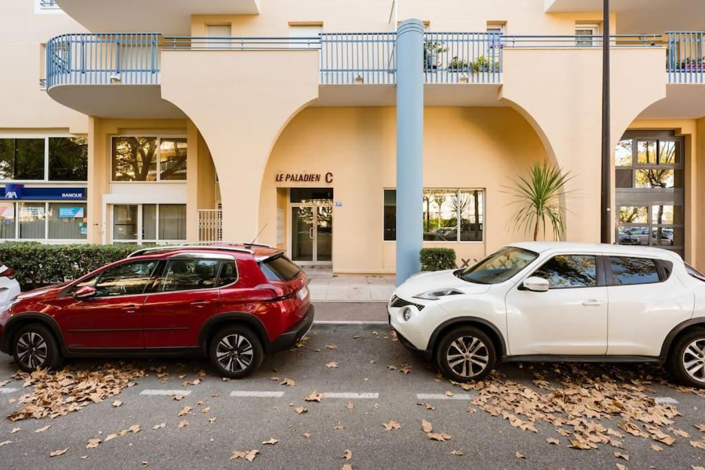 Port-Frejus, Le Paladien, Appartement 2 Pieces Climatise, Terrasse & Parking Ngoại thất bức ảnh